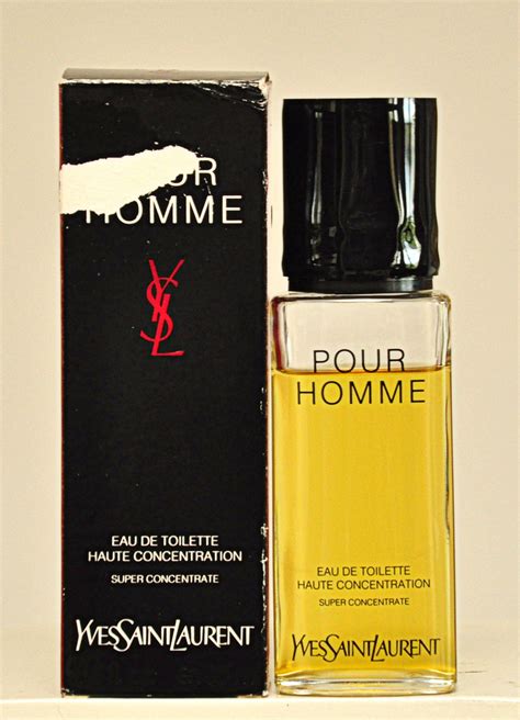 ysl pour homme cologne vintage